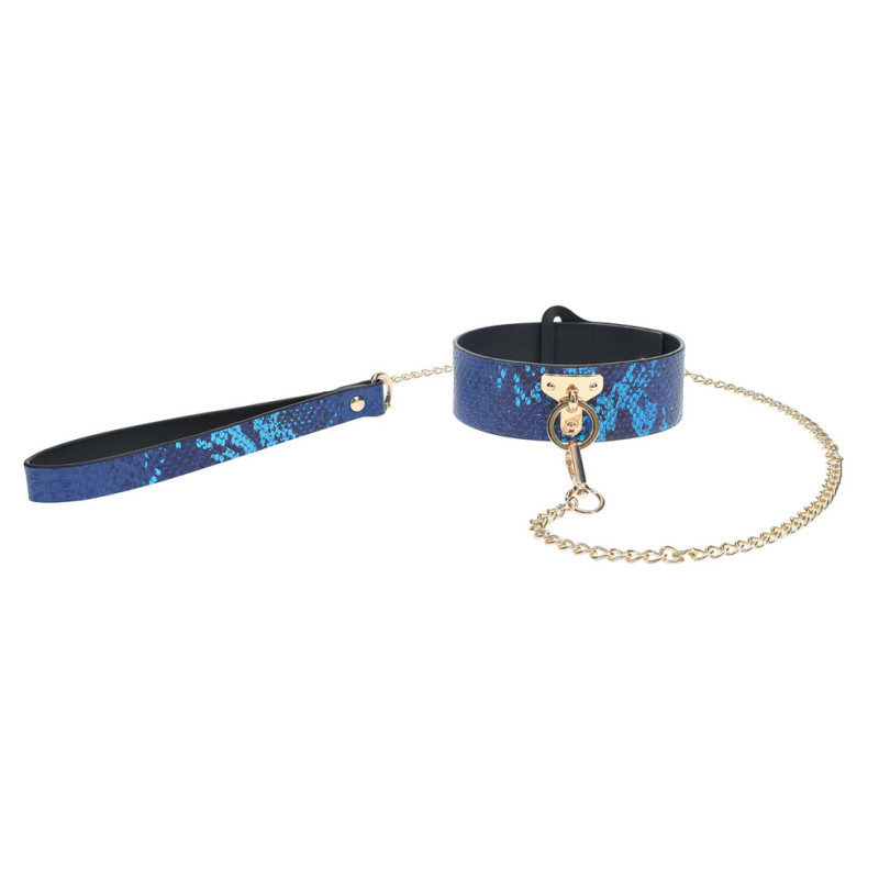 Ouch! International Collier-Laisse Florence Bleu